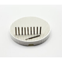 10 Metallpins für feine Wabe