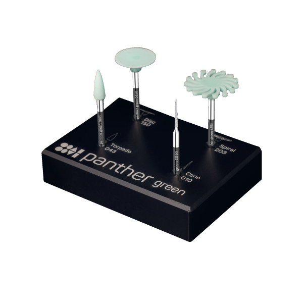 Panther Green Rohzirkongummis