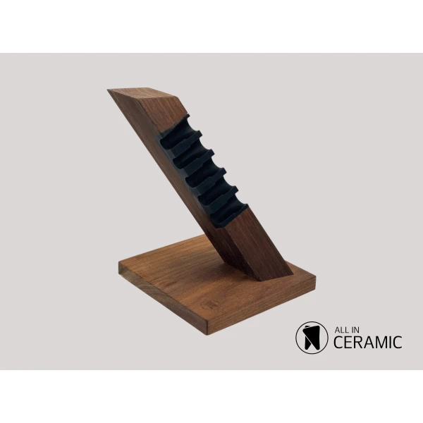 ALL-IN-CERAMIC Pinselhalter Holz