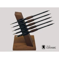 ALL-IN-CERAMIC Pinselhalter / Pinselständer Holz 2