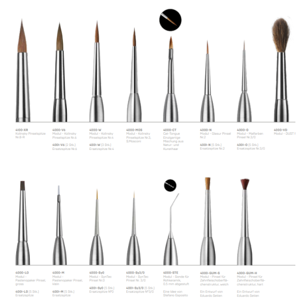 Smileline Keramikpinsel Module