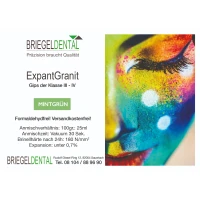 ExpandGranit 20kg Expansionsgips mintgrün 2