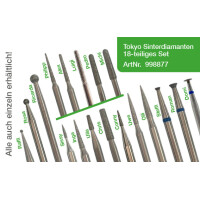 Tokyo Sintered Diamonds - Tokyo Set mit 17 Di