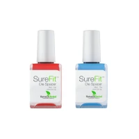 Surefit Stumpflack - rot-blau-Kit