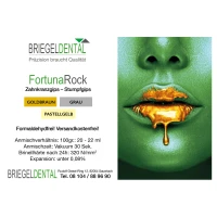 FortunaRock - pastellgelb