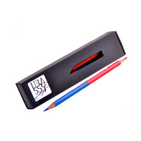 Box of 3 bi-color pencils gallery